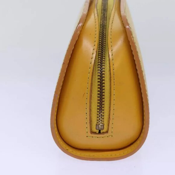 LOUIS VUITTON Epi Dauphine PM Pouch Yellow M48449 LV Auth th4880 - Picture 5 of 15
